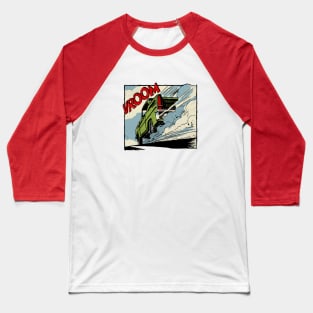 vroom car comic panel Baseball T-Shirt